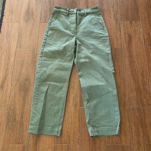 Everlane straight leg crop pants